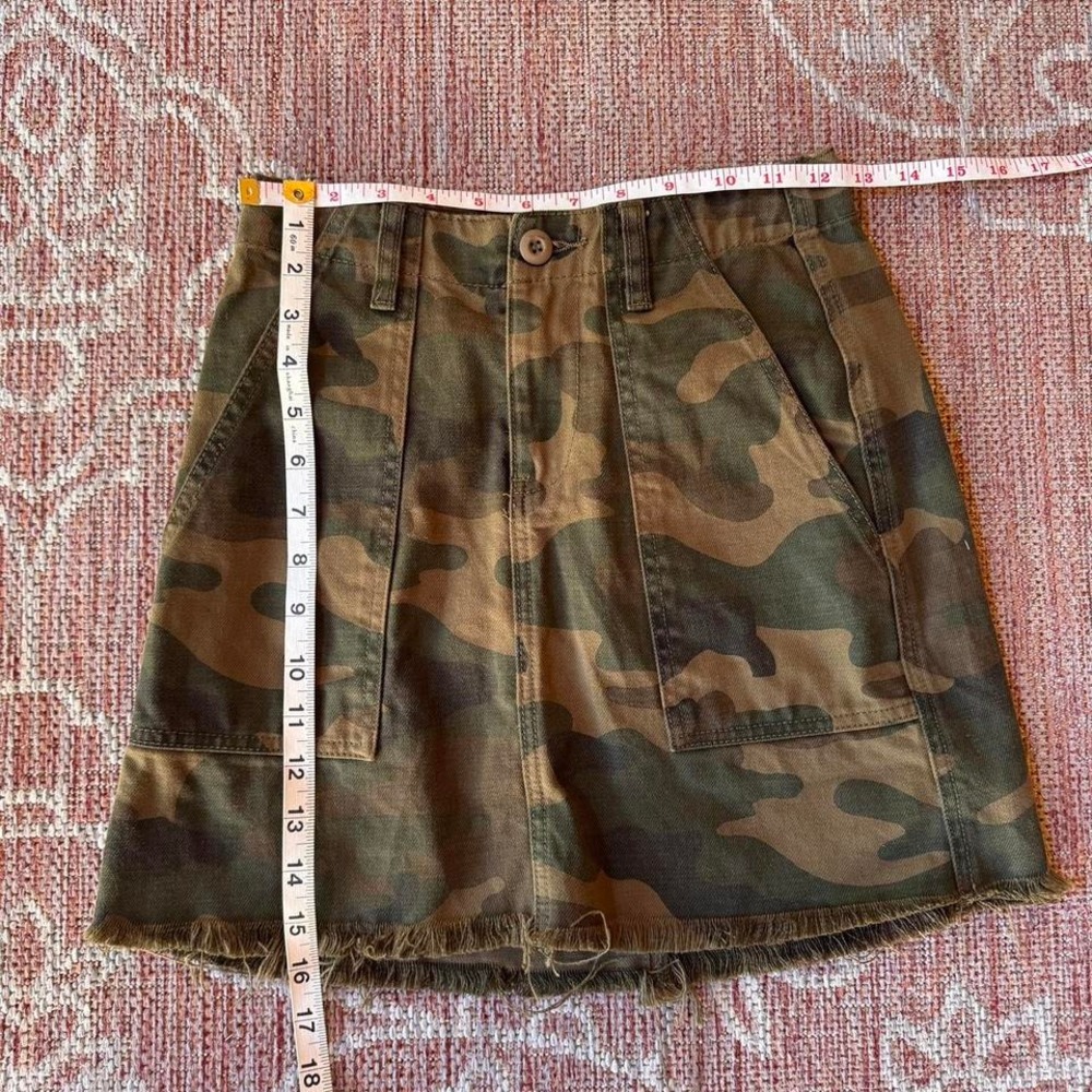 blanknyc camo mini skirt